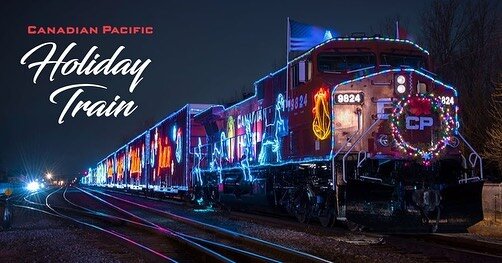 🔔 Tomorrow! Head over to the historic Fort Edward Train Station at 1:00pm when the Canadian Pacific Holiday Train will put on an epic show with live music. 
🚂 Monday, November 28 from 1-1:45pm 🎄 
This annual cross-country journey is an effort to